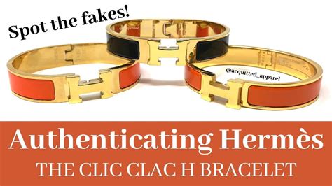 are there fake rose gold clic hermes|hermes clic clac counterfeit bracelet.